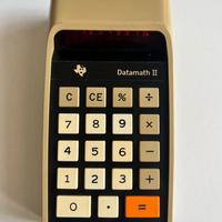 Datamath II Texas Instruments calcolatrice vintage
