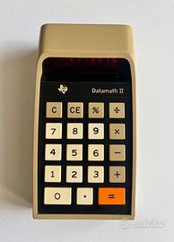Datamath II Texas Instruments calcolatrice vintage