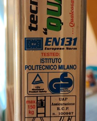 Scala in Alluminio Facal pari a nuovo 