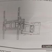 porta tv a parete max 50 pollici 40 kg