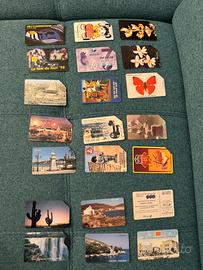 Schede telefoniche estere da collezione