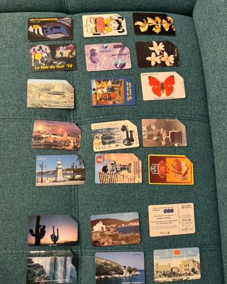 Schede telefoniche estere da collezione