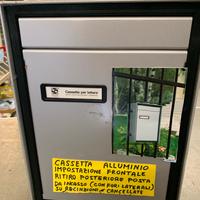 Cassetta lettere per cancellata