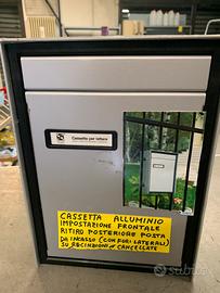 Cassetta lettere per cancellata