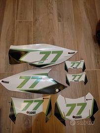 adesivi tabelle porta numero Husqvarna 