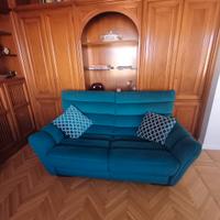 divano design 2-3 posti clarissa color ottanio