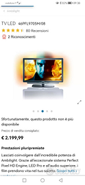 TV Philips 3D 46 pollici