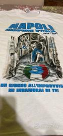 Maglia calcio scudetto napoli