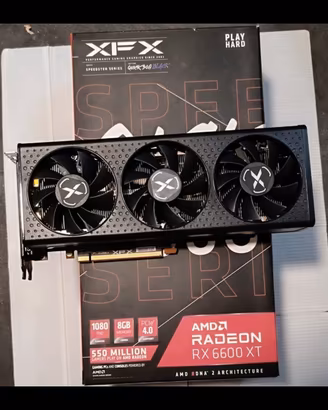 gpu xfx rx6600xt amd