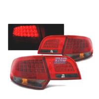 FANALI A LED AUDI A3 8P 04-08 SPORTBACK ROSSO FUMÉ