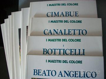 I MAESTRI DEL COLORE MONOGRAFIE Fabbri ed. - NUOVE