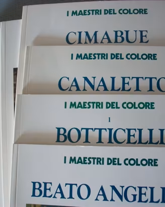 I MAESTRI DEL COLORE MONOGRAFIE Fabbri ed. - NUOVE