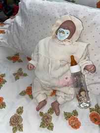 Bambola reborn leif come un neonato