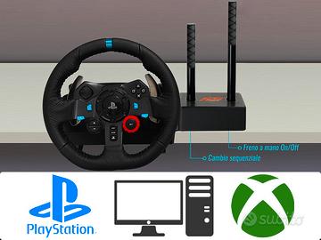 PS4 PS5 XBOX PC: Freno a mano Cambio sequenziale