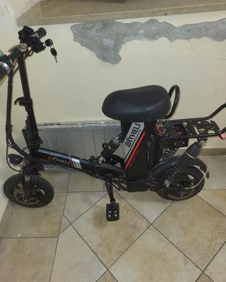 bici elettrica theli v2 mini pieghevole city bike 