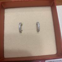 Orecchini argento e zirconi