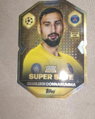 carta topps giallugi Donnarumma 