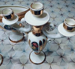 porta candele vintage 