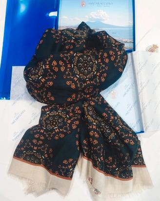 Sciarpa Caracciolo in lana e cashmere 