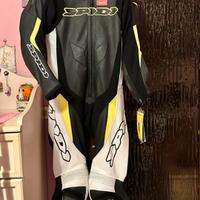 Tuta moto in pelle Spidi intera 