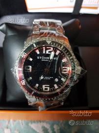 Orologio da uomo stuhrling diver subacqueo nuovo