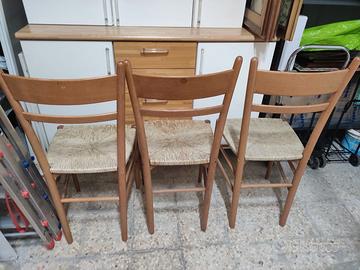 Tre sedie per cucina marca scavolini