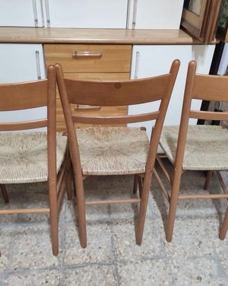 Tre sedie per cucina marca scavolini