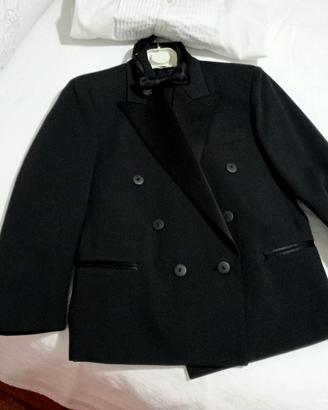 Tailleur elegante bambino nero 