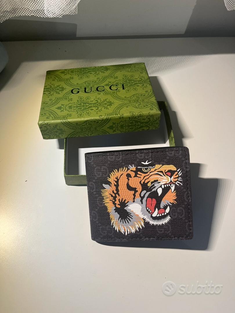 Portafoglio gucci uomo tigre cheap