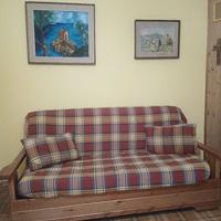 Divano letto in legno massello 