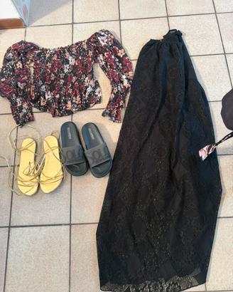 Abito donna e scarpe