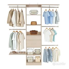 Portaoggetti da Appendere a 2 Cassetti Regolabile