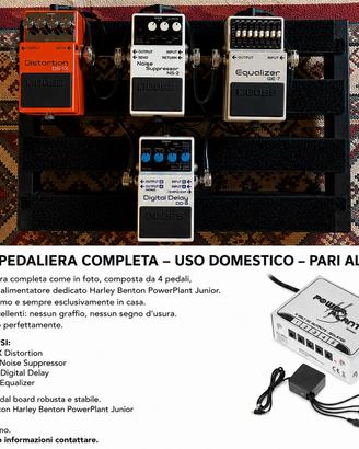 Pedaliera completa