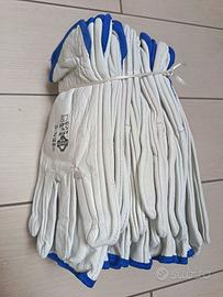 Guanti in Pelle 11 paia nuovi da  lavoro Datawork