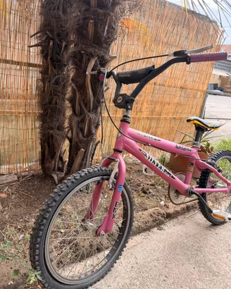 Bici BMX Silverstar Galaxy, rosa Fucsia metal