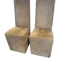 Coppia sedie Baxter Graz in pelle