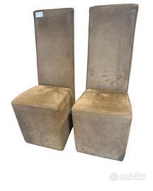 Coppia sedie Baxter Graz in pelle