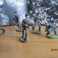 Atlantic 1/32 - Painted - German Infantry - (x5)