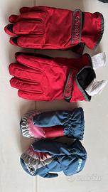 Lotto 3 Paia Guanti da Neve Bambino Quiksilver