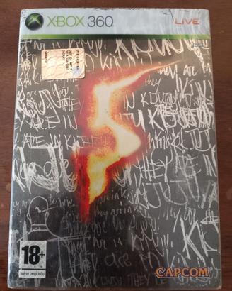 resident evil 5 limied edition  xbox360