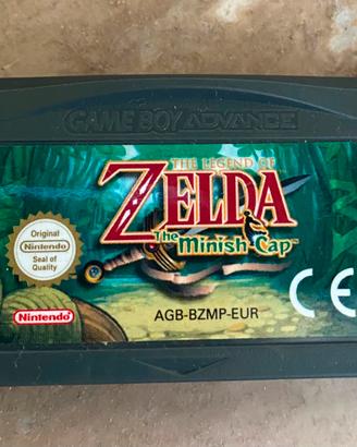 Zelda the  minish cap gameboy