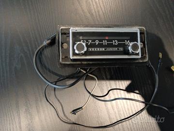 voxson junior 70 autoradio epoca