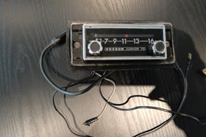 voxson junior 70 autoradio epoca