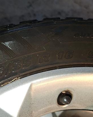 4 RUOTE COMPLETE INVERNALI OPEL