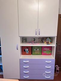 Armadio + dopoio letto