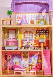 Kidkraft case delle bambole in legno