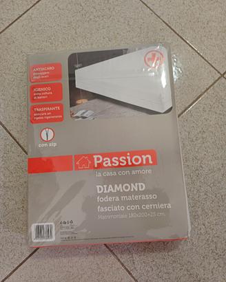 coprimaterasso matrimoniale con cerniera 