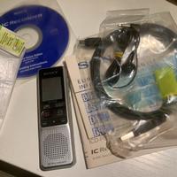 Sony Registratore Digitale Vocale/Radio integrata