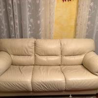 divani in pelle colore neuto