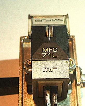 GLANZ 71-L MF testina giradischi MM alta gamma